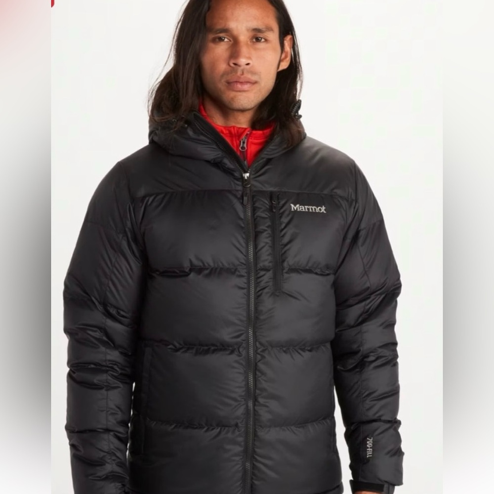 Marmot down puffer coat